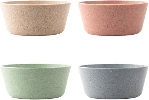 Colorful Plastic Macaron Dip Bowls Set of 6pcs