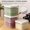 Fridge & Freezer Organizer Box Set