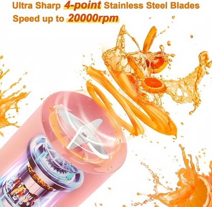 Mini portable juicer