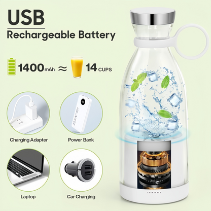 Mini portable juicer