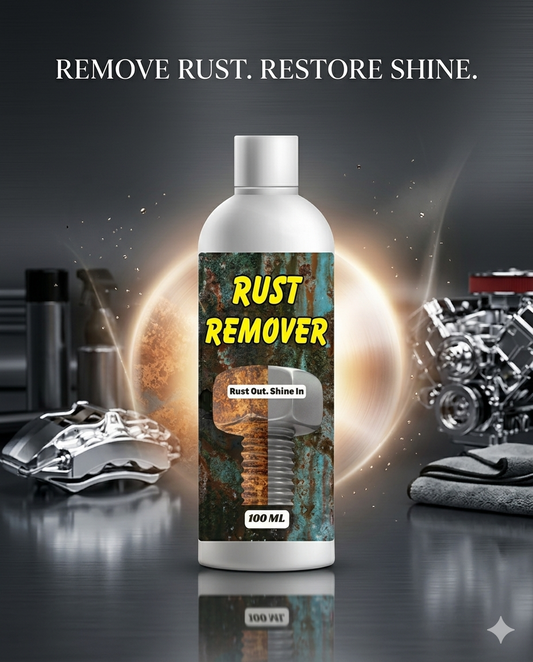 Rust Remover Spray for Metal Surfaces | Heavy Duty Rust Cleaner & Corrosion Remover | Rust Stain Removal Solution for Tools, Bike & Car Parts | 100ml