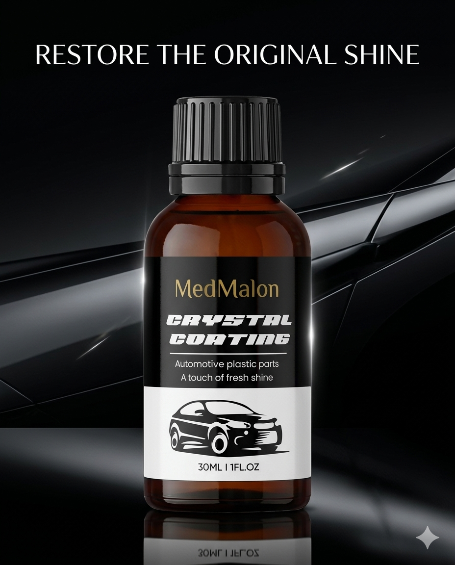 Car Plastic Restorer Coating | Plastic Trim Restorer for Cars & Bikes | Long Lasting Deep Black Shine | Dashboard & Exterior Plastic Polish 350ml