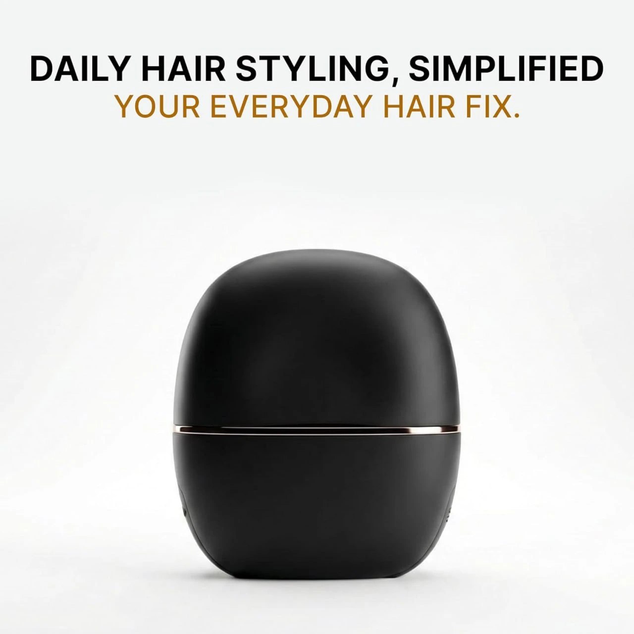Mini hair straightener